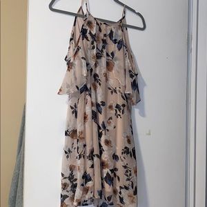Charlotte Russe floral sheer dress